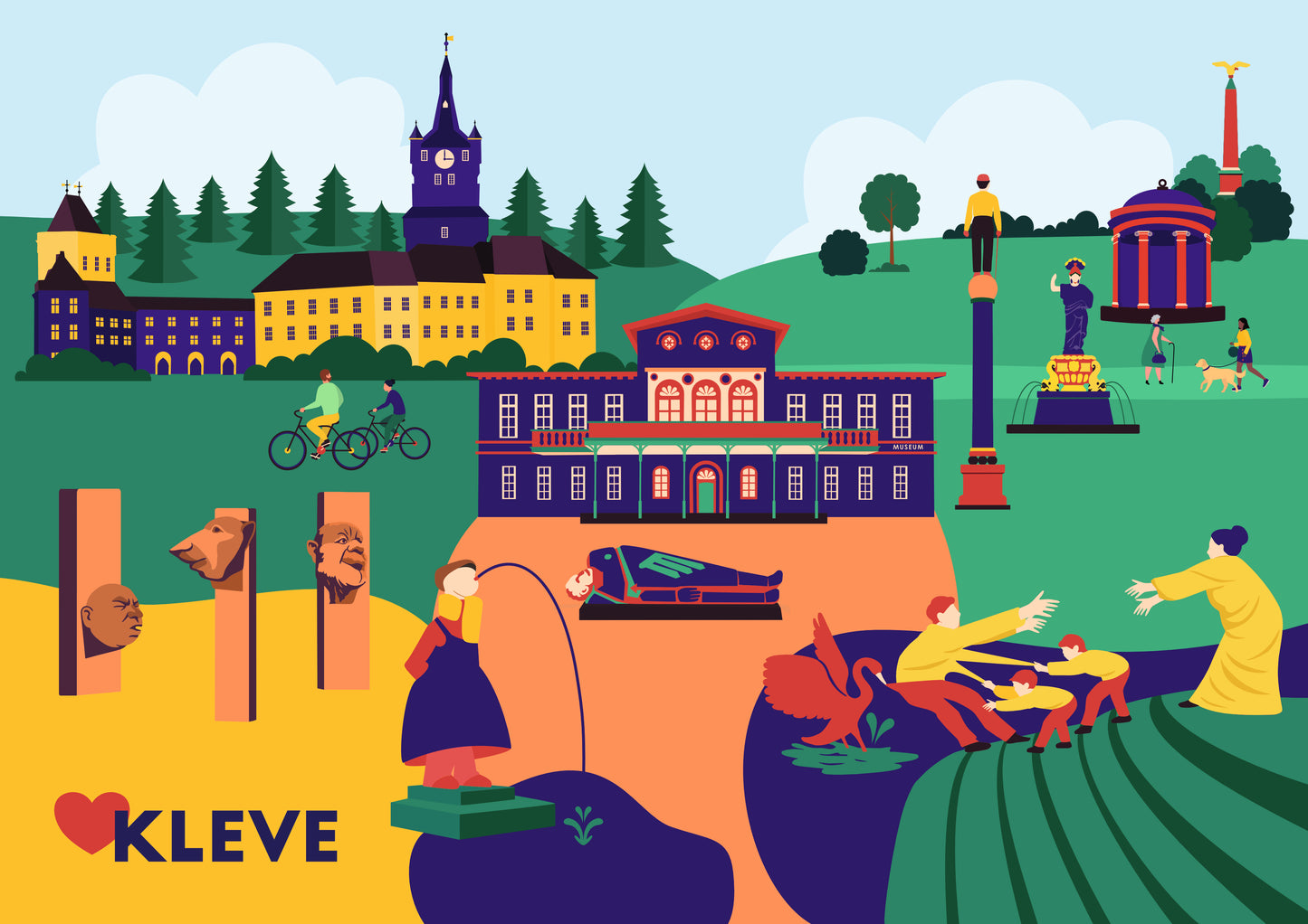 Poster – Kleve Illustration