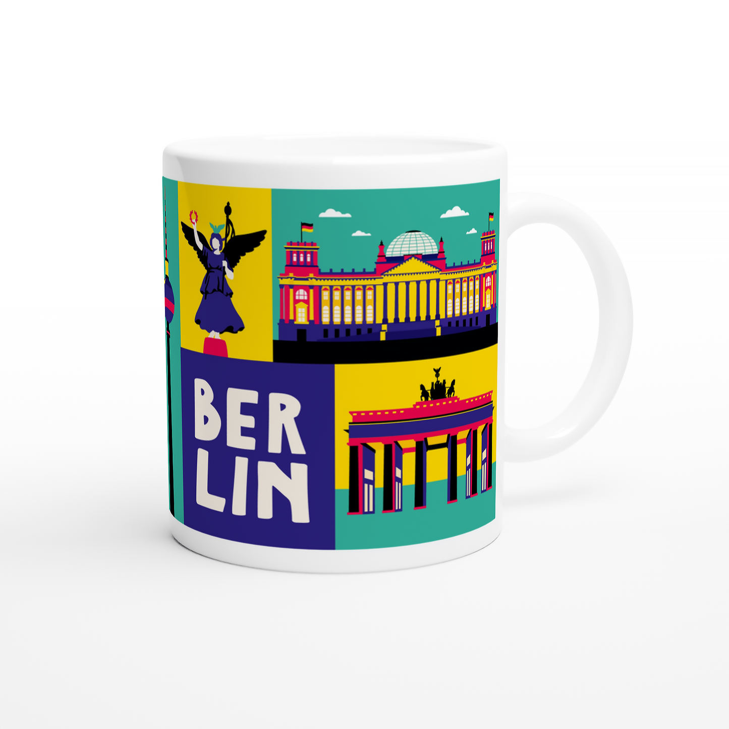 Berlin Tasse – Stadt-Ikonen