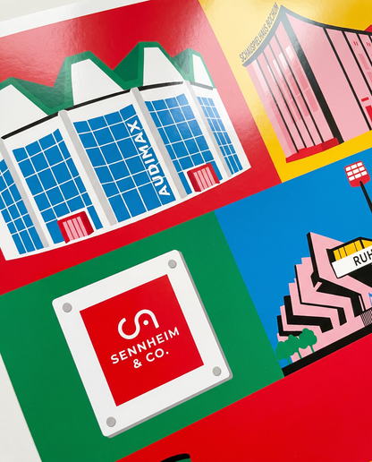 Bochum Poster Personalisiert – LOGO-EDITION