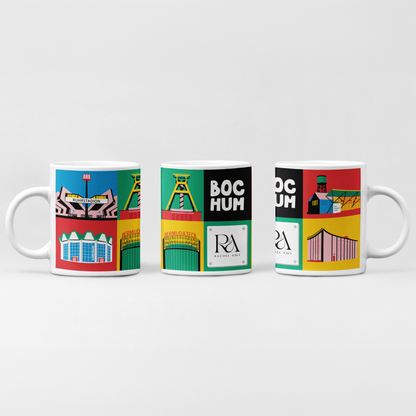 Mitarbeitergeschenk Idee Bochum Tasse personalisiert