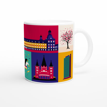 Bonn Geschenkidee im Modern-Retro-Look für Design-Liebhaber.