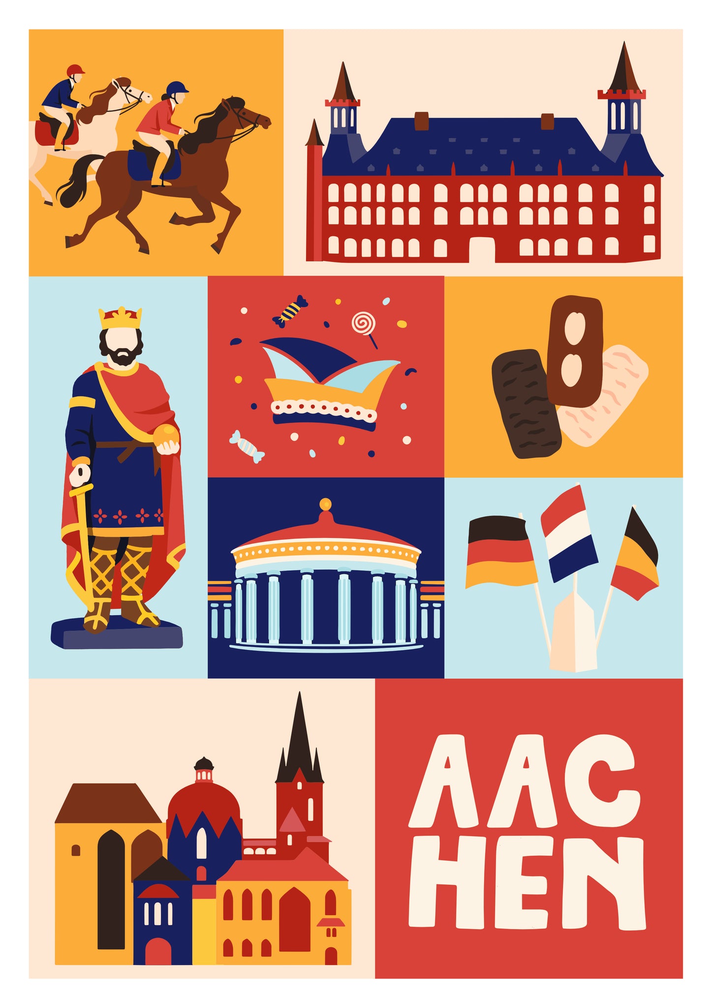 Minimalistisches Plakat Design Aachen für moderne Interior-Konzepte.