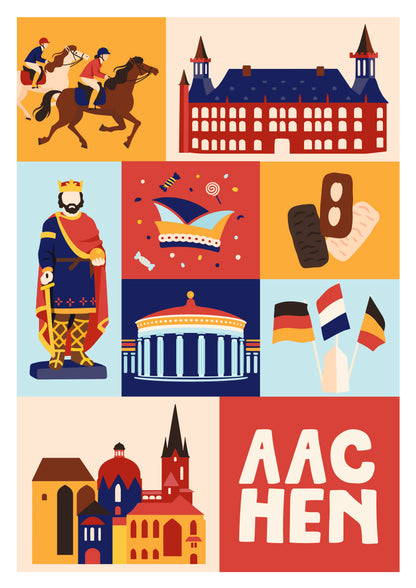 Minimalistisches Plakat Design Aachen für moderne Interior-Konzepte.