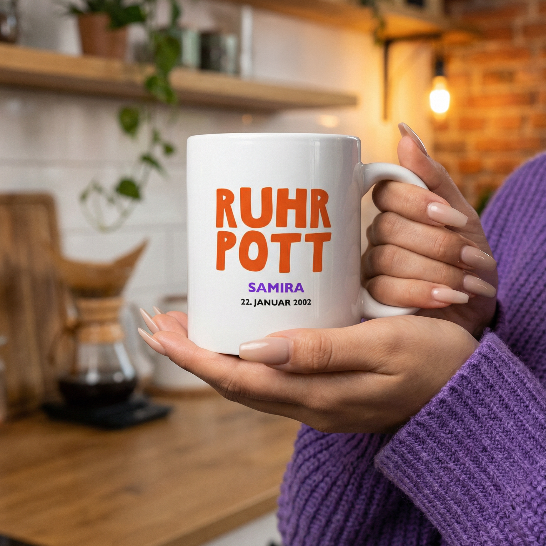 Personalisierte Tasse Ruhrpott Geschenkidee Stadtkind Souvenir