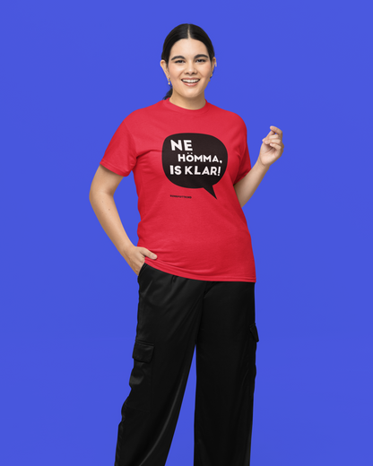 Lässiges Ruhrpott-T-Shirt mit typischem Spruch in weißer Schrift