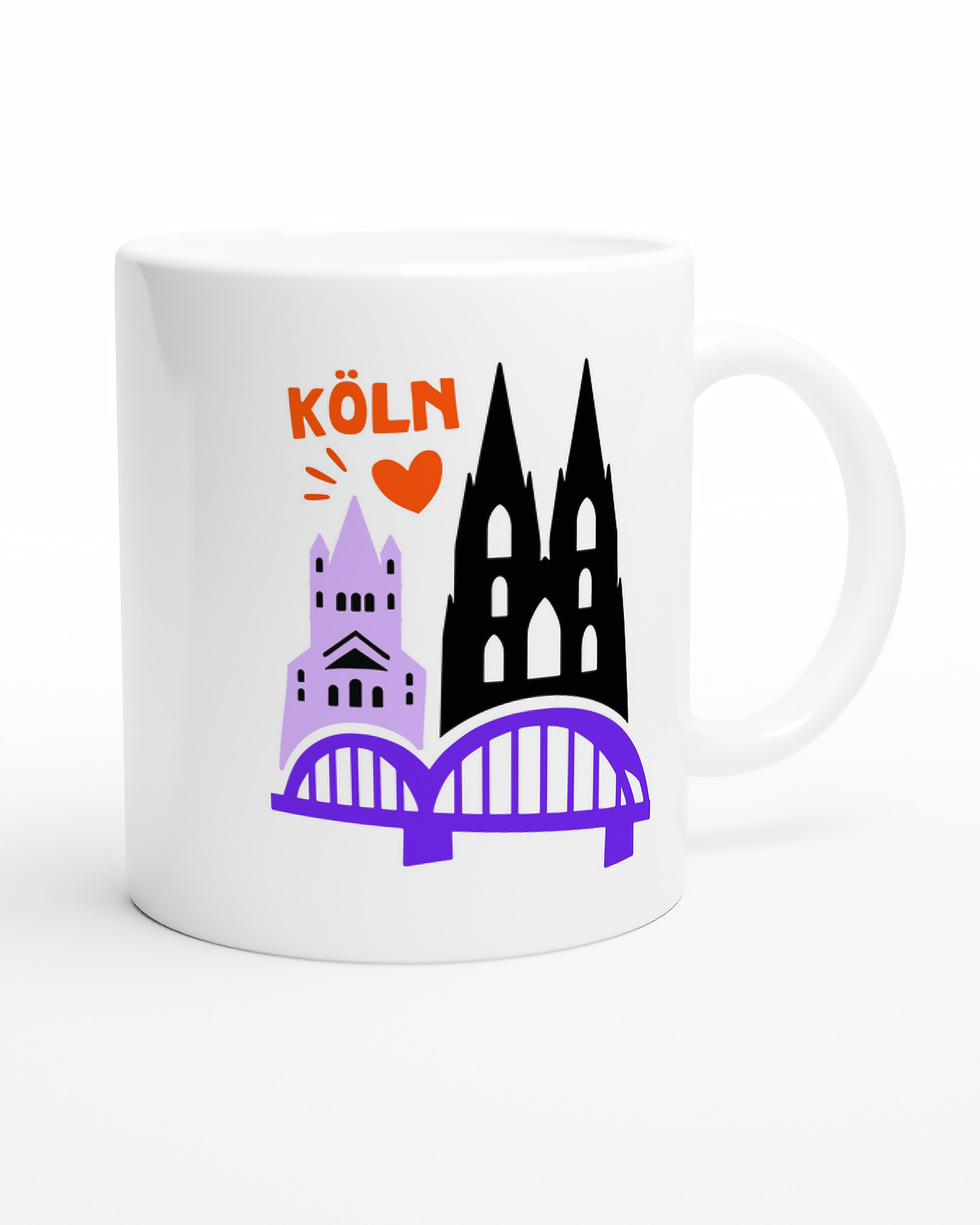 Geschenkidee für Köln-Fans: Kaffeetasse mit Stadtmotiv