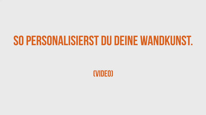 Leinwand – Hochzeit Ruhrgebiet – personalisiert